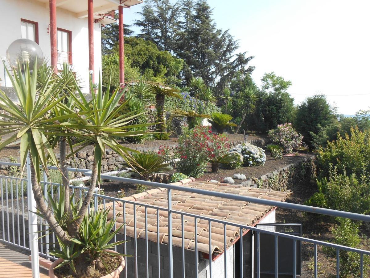 Al Villino Sunshine In Villa Con Piscina Ed Idromassaggio SantʼAlfio Eksteriør bilde